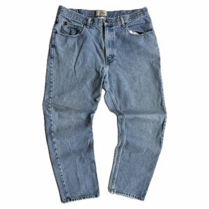 L.L. Bean Classic Fit Men's Light Wash Blue Relaxed Jeans — Size 36x30